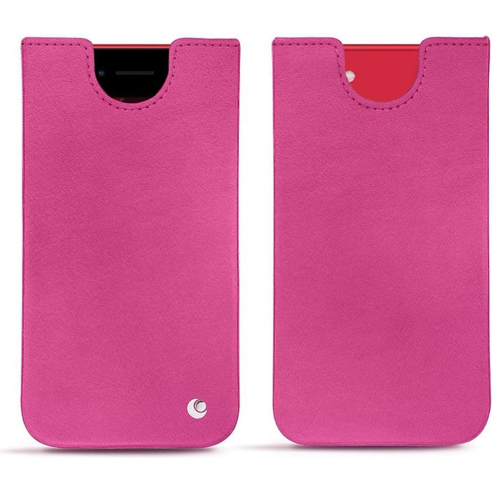 Noreve Lederschutzhülle (Apple iPhone SE (2nd Gen), Apple iPhone SE (3rd Gen)), Smartphone Hülle, Rosa