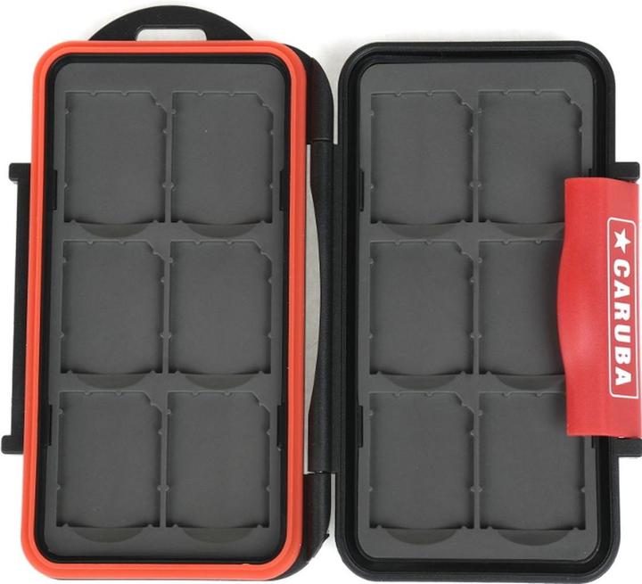 Actual product image Caruba Multi Card Case MCC 4 (12xSD) (Memory card cover)