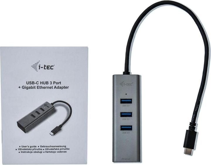 Produktbild i-tec Metal HUB 3 Port (USB-C, 4 Ports)