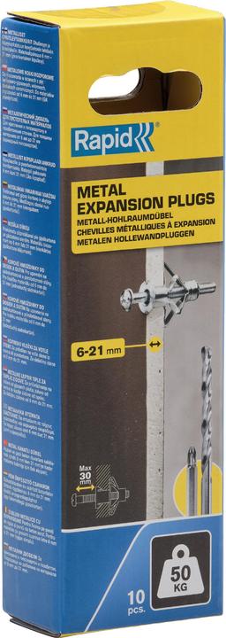 Produktbild NoName Metall-Hohlraumdübel (10 Stk.)