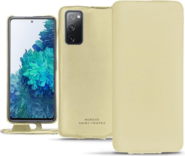 Actual product image Noreve Leather cover vertical (Samsung Galaxy S20 FE)