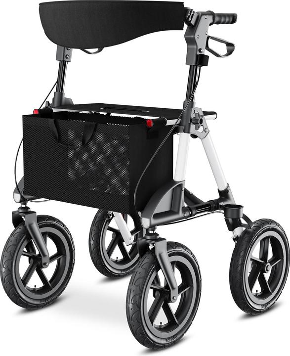 Image du produit Aktivshop Rollator d'extérieur à pneus gonflables Confort