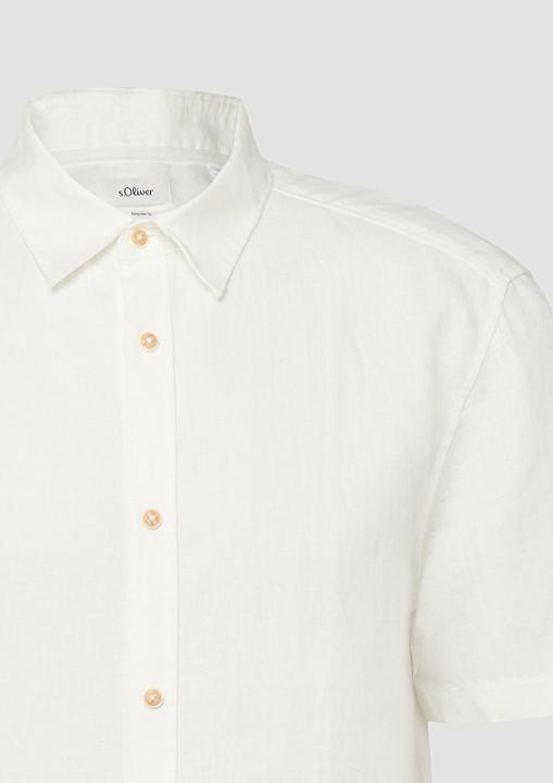 Immagine prodotto s.Oliver Regular Fit: Leichtes Leinenhemd mit Kentkragen (L)