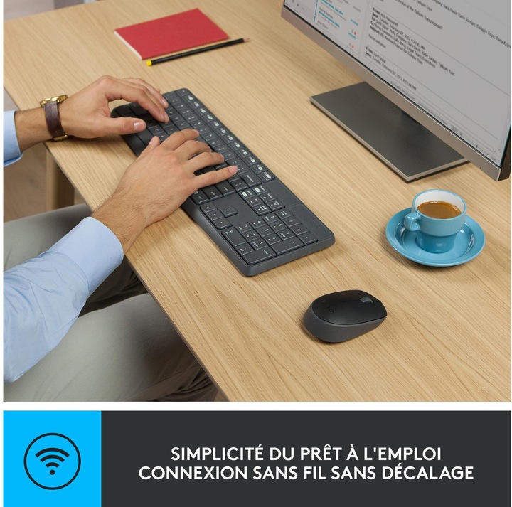 Actual product image Logitech Mk235 (CH, Wireless)