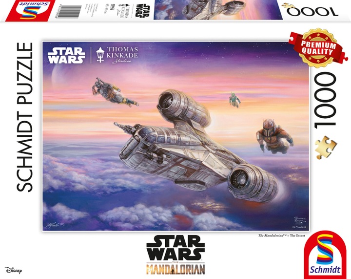 Produktbild Schmidt Spiele The Mandalorian The Escort (1000 Teile)