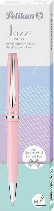 Actual product image Pelikan Biros biros Jazz® Pastel K36, 1 pc in gift box, rose (light pink, Pink, Rose, 1x)