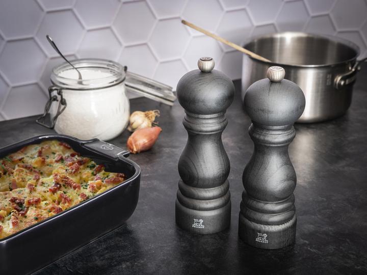 Produktbild Peugeot Salt and pepper grinder set Paris 18 cm Graphite Beech (Pfeffer, Salz)
