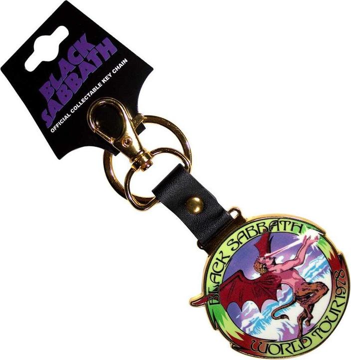 Actual product image Black Sabbath World Tour 1978 Keyring
