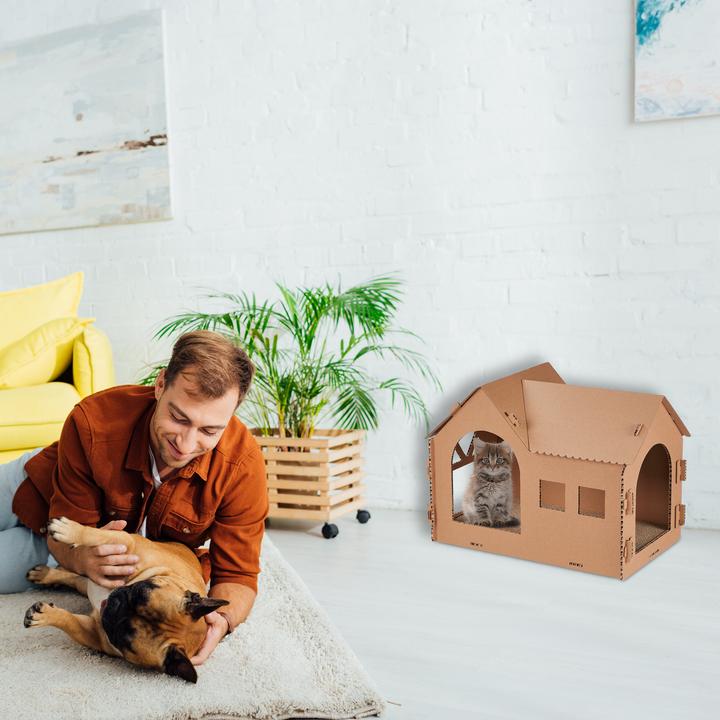 Actual product image Relaxdays Cat house (Cat)