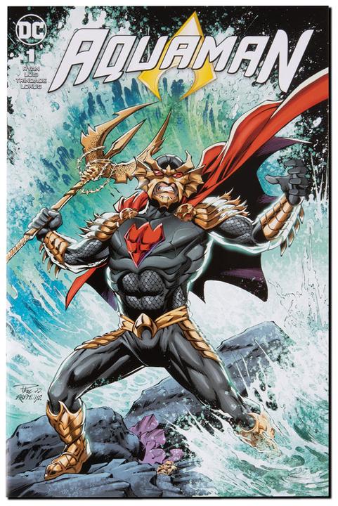 Immagine prodotto McFarlane Figurina DC Direct Page Punchers e fumetto Ocean Master (Aquaman) 18 cm