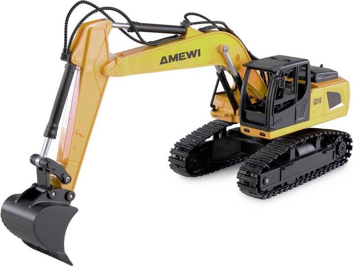 Actual product image Amewi 2-in-1 Set Kipper & Kettenbagger 9-Kanal 1:24 RTR (RTR Ready-to-Run)