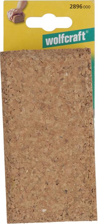 Produktbild wolfcraft 1 Handschleifklotz Kork 123x67x35mm (P12)