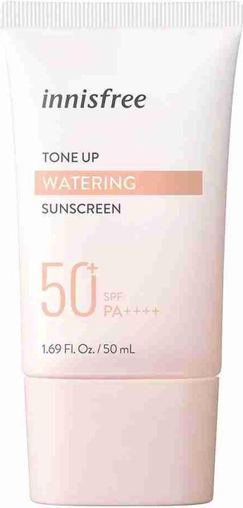 Produktbild Innisfree Tone Up Watering Sunscreen SPF 50 (Sonnencreme Gesicht, SPF 50+, 50 ml)