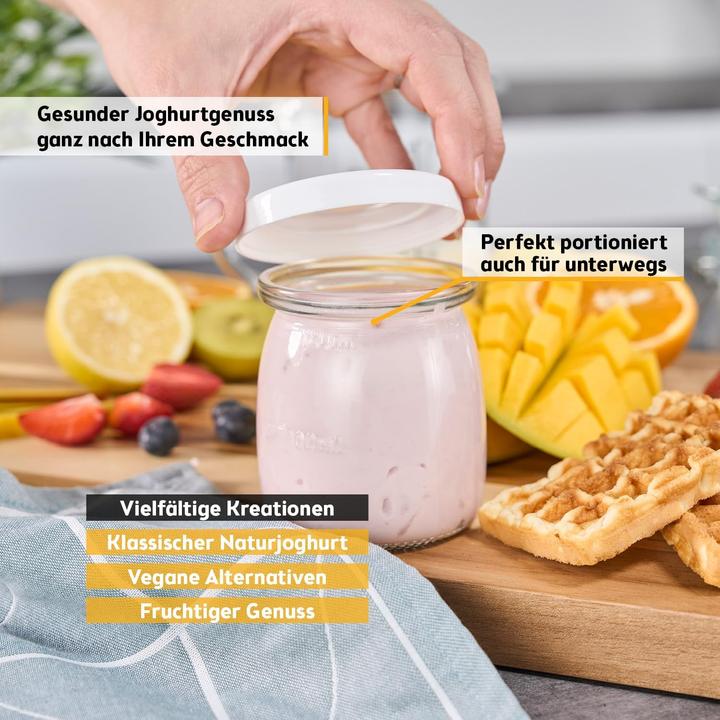Actual product image TZS First Austria Elektrischer Joghurt Maker mit Timer und Auto-Stop