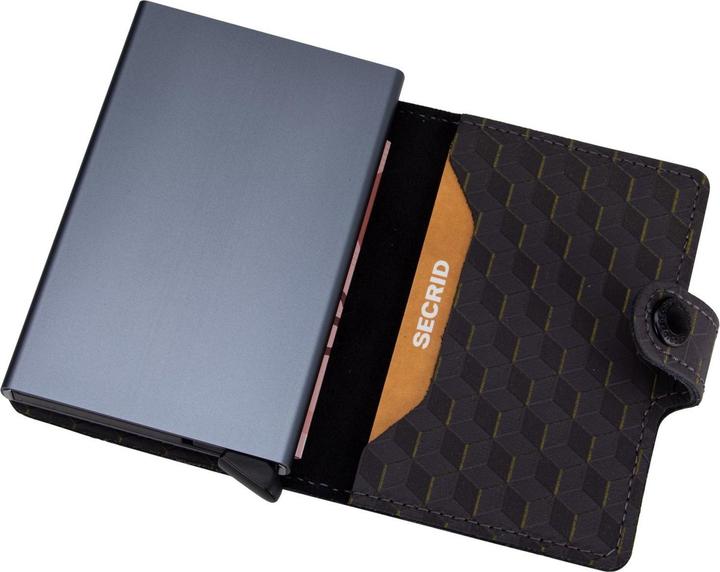 Actual product image Secrid Miniwallet Optical Grey Yellow