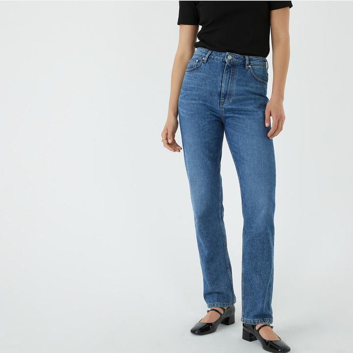 Actual product image La Redoute Collections High-waist jeans (28)