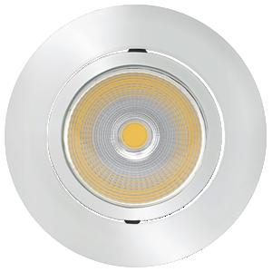 Nobile, Wandleuchte + Deckenleuchte, LED-Einbaustrahler 8W 3000K 480lm Konv 1857070223 (480 lm)