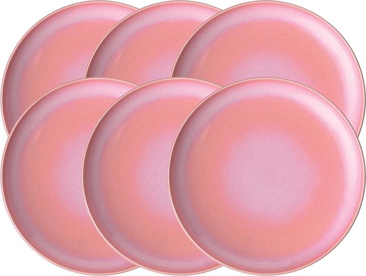 Image du produit Like. by Villeroy & Boch Perlemor Coral Assiette à déjeuner 24 cm Set6 (6 x, 23.80 cm)