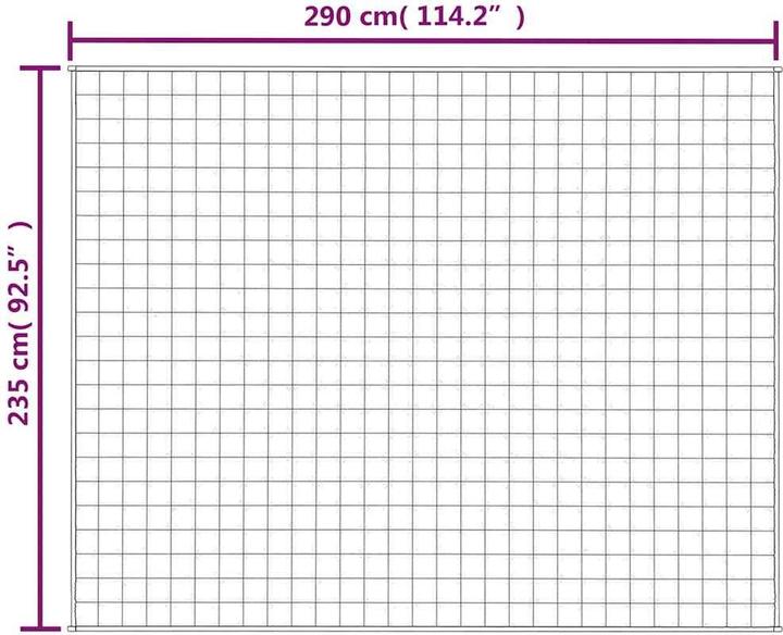 Immagine prodotto vidaXL Gewichtsdecke (290 x 235 cm)