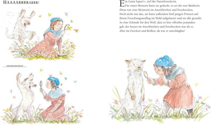 Produktbild Vom Wolf, der auszog, das Fürchten zu lehren (Deutsch, Sebastian Meschenmoser, 2018)