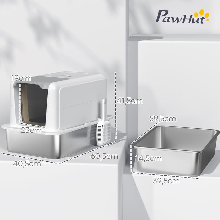 Image du produit PawHut Katzentoilette (Bac à litière fermé)