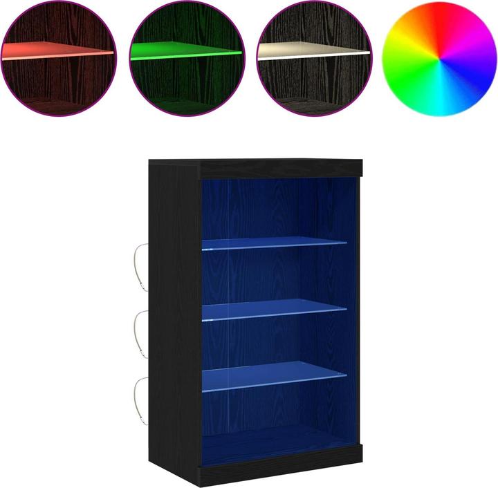 Image du produit vidaXL LED-Sideboard (37 x 37 x 100 cm)