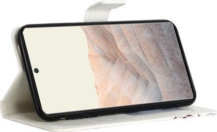 Produktbild Cover-Discount Google Pixel 6 Pro - Etui Glitzer Effekt Blumen schwarz (Google Pixel 6 Pro)