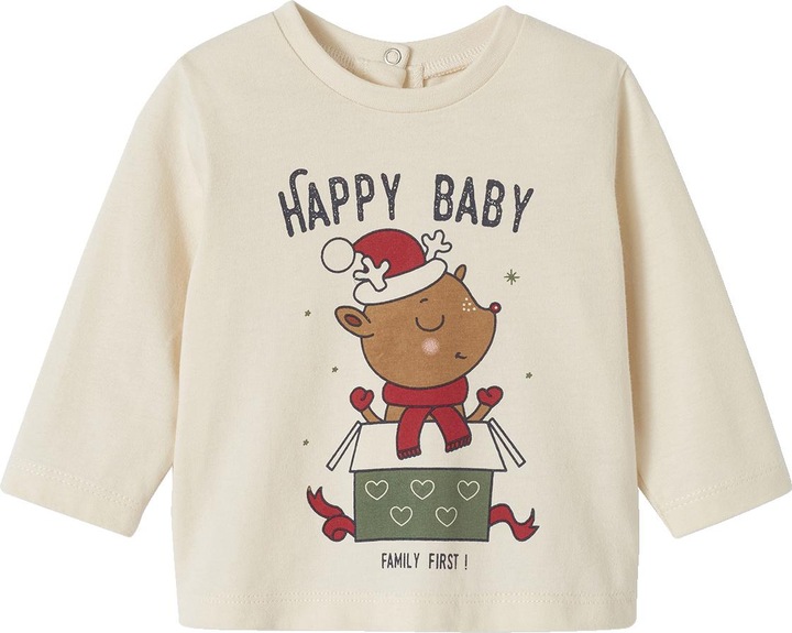 Image du produit Vertbaudet Baby Weihnachts-Schlafanzug Capsule Collection FAMILIE Oeko-Tex