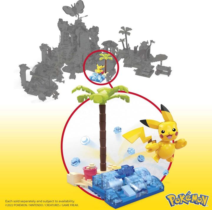 Produktbild Mega Construx Pikachu's Beach Blast