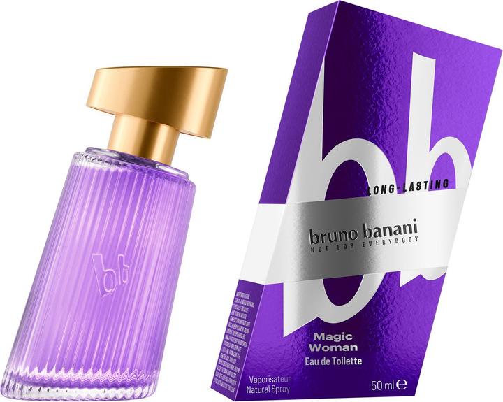 Actual product image Bruno Banani Magic Woman Eau de Toilette (re) Vapo 50 ml (Eau de toilette, 50 ml)