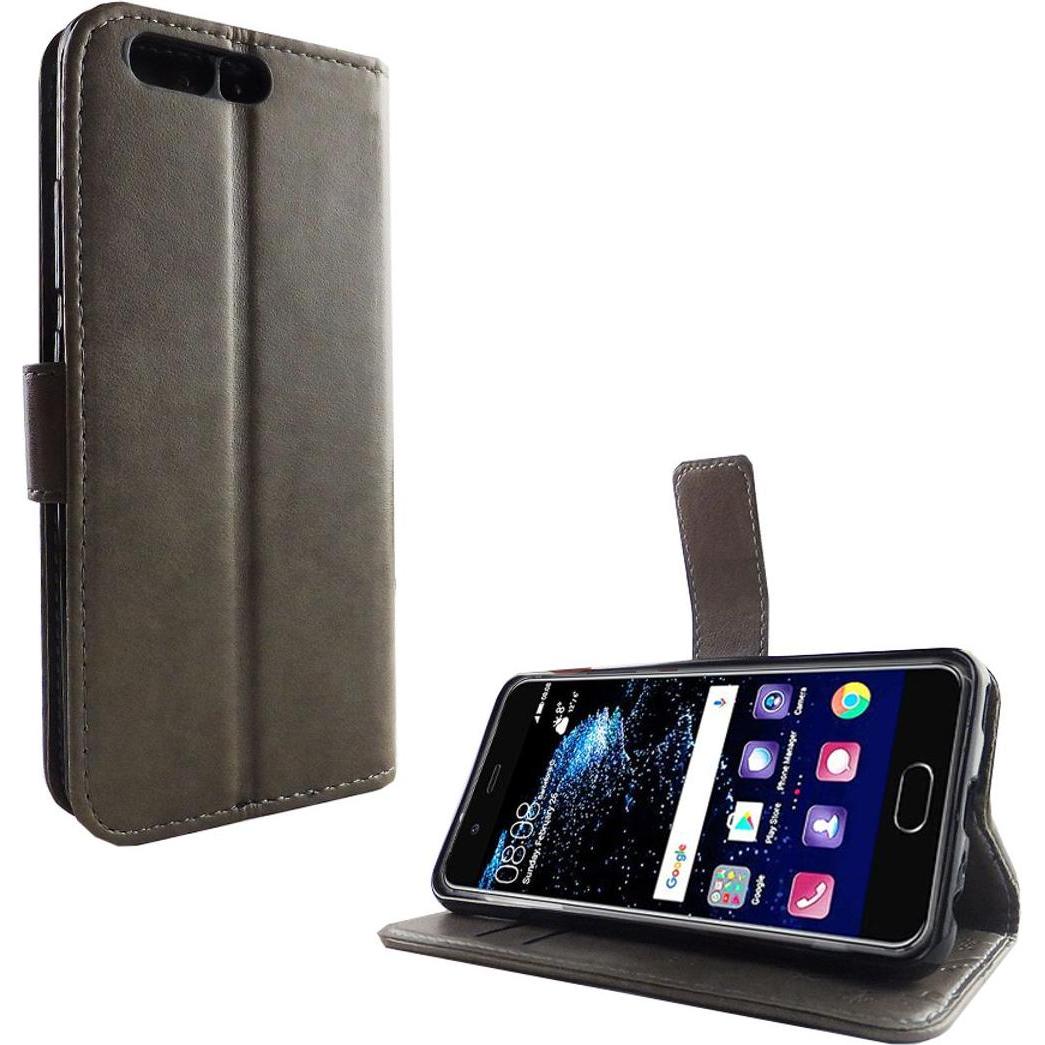 König Design Hülle Handy Schutz für Huawei P10 Case Cover Tasche Wallet Etui Handyhülle Neu (Haier P10), Smartphone Hüll...