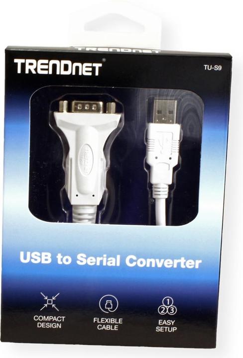 Actual product image Trendnet TU-S9 Serial Adapter (0.54 m)