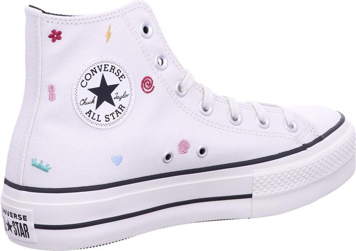 Image du produit Converse Ctas Lift Hi Vintage White/Vin (41)