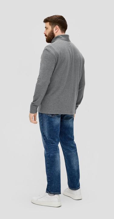 Produktbild s.Oliver Sweatshirt Sweatshirt mit Brusttasche (3XL)