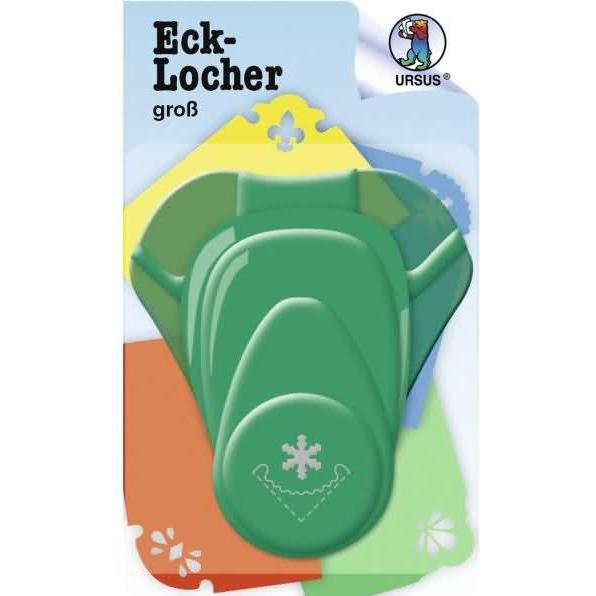 Ursus, Locher, Eck-Locher gross Schneeflocke