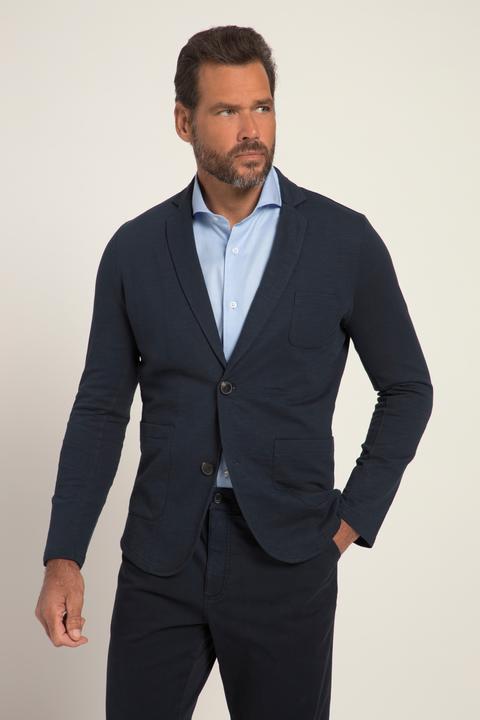 Produktbild JP1880 Sweat-Sakko, Business, Flamm-Sweat, Revers, aufgesetzte Taschen (6XL)