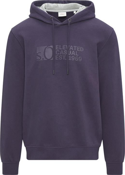 Produktbild S.Oliver Sweatshirt Hoodie mit Logo-Print (M)