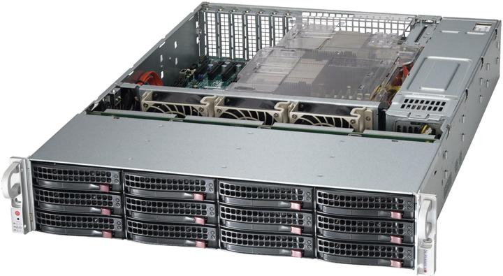 Image du produit Supermicro 2U CHÂSSIS 12X3.5HS SAS3/NVME