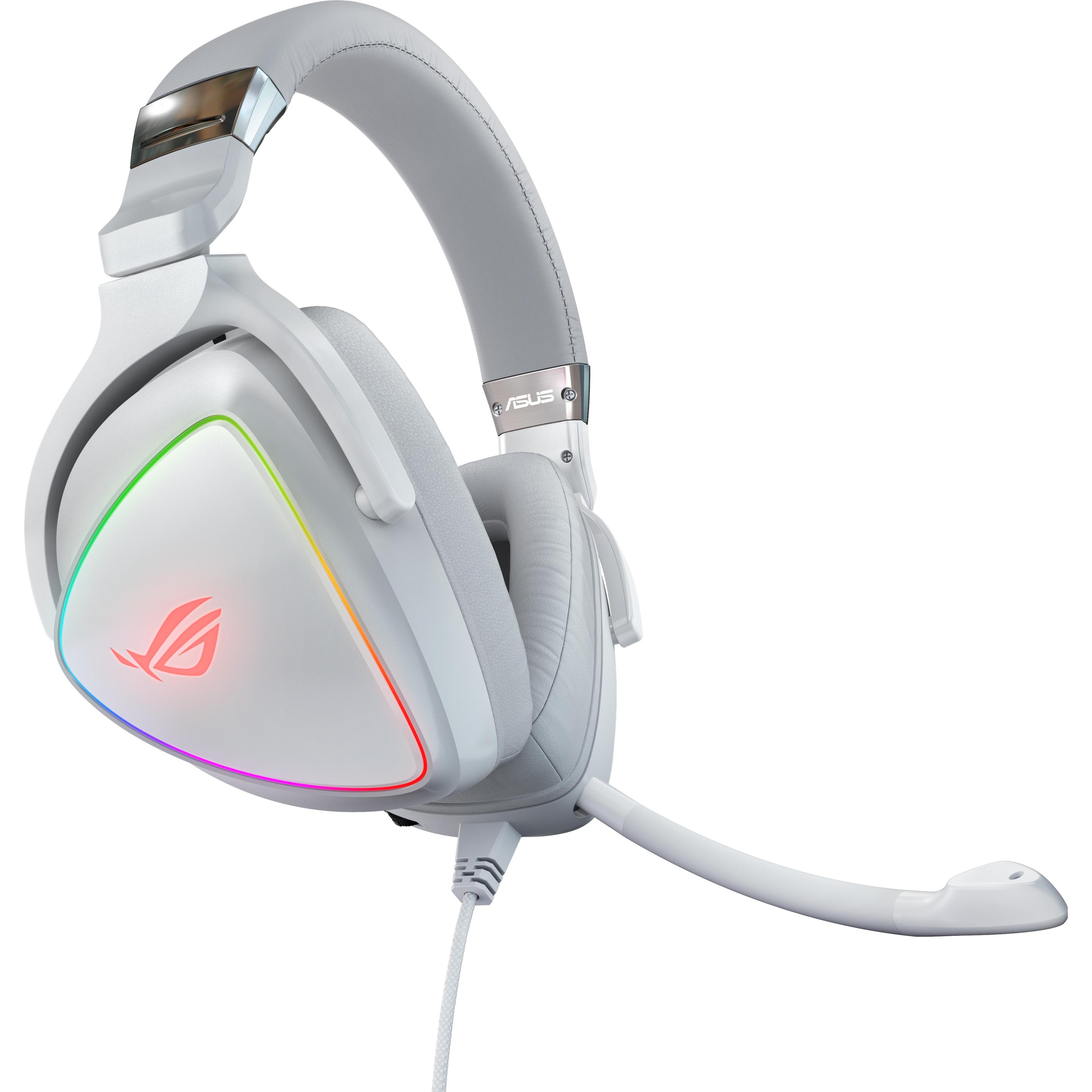 ASUS ROG Delta (Kabelgebunden), Gaming Headset, Weiss