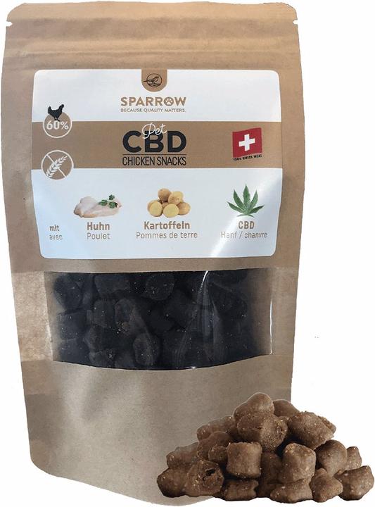 Produktbild Sparrow Pet CBD Chicken Snacks (1 Stk., 150 g)