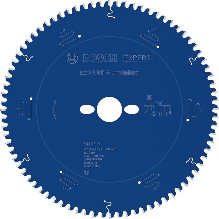 Produktbild Bosch Professional Zubehör Lama per Sega Circolare in Alluminio Esperto