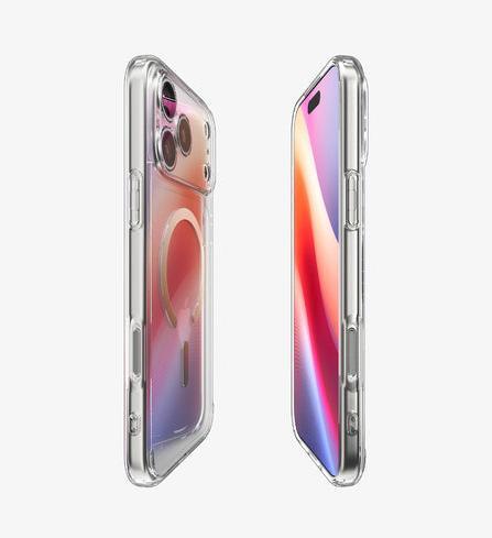 Produktbild Spigen Ultra Hybrid MagSafe Schutzhülle für Apple iPhone 17 Pro klar gold (Apple iPhone 17 Pro)