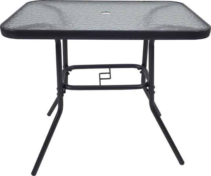 VCM Garden furniture garden table 80x55 glass