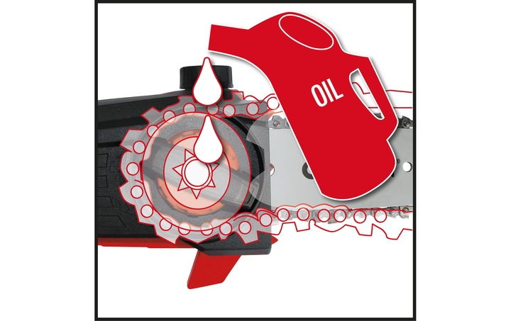 Image du produit Einhell GE-LC 18 LI T-Solo (Tronçonneuse à batterie)