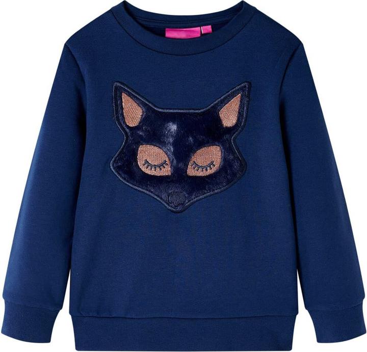 Produktbild vidaXL Kinder-Sweatshirt Marineblau 92,Material: 95 % Baumwolle. 5 (92)