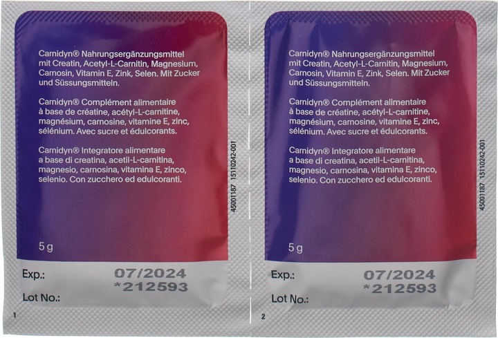 Produktbild Carnidyn Pulver (20 Stück, Pulver, 100 g)