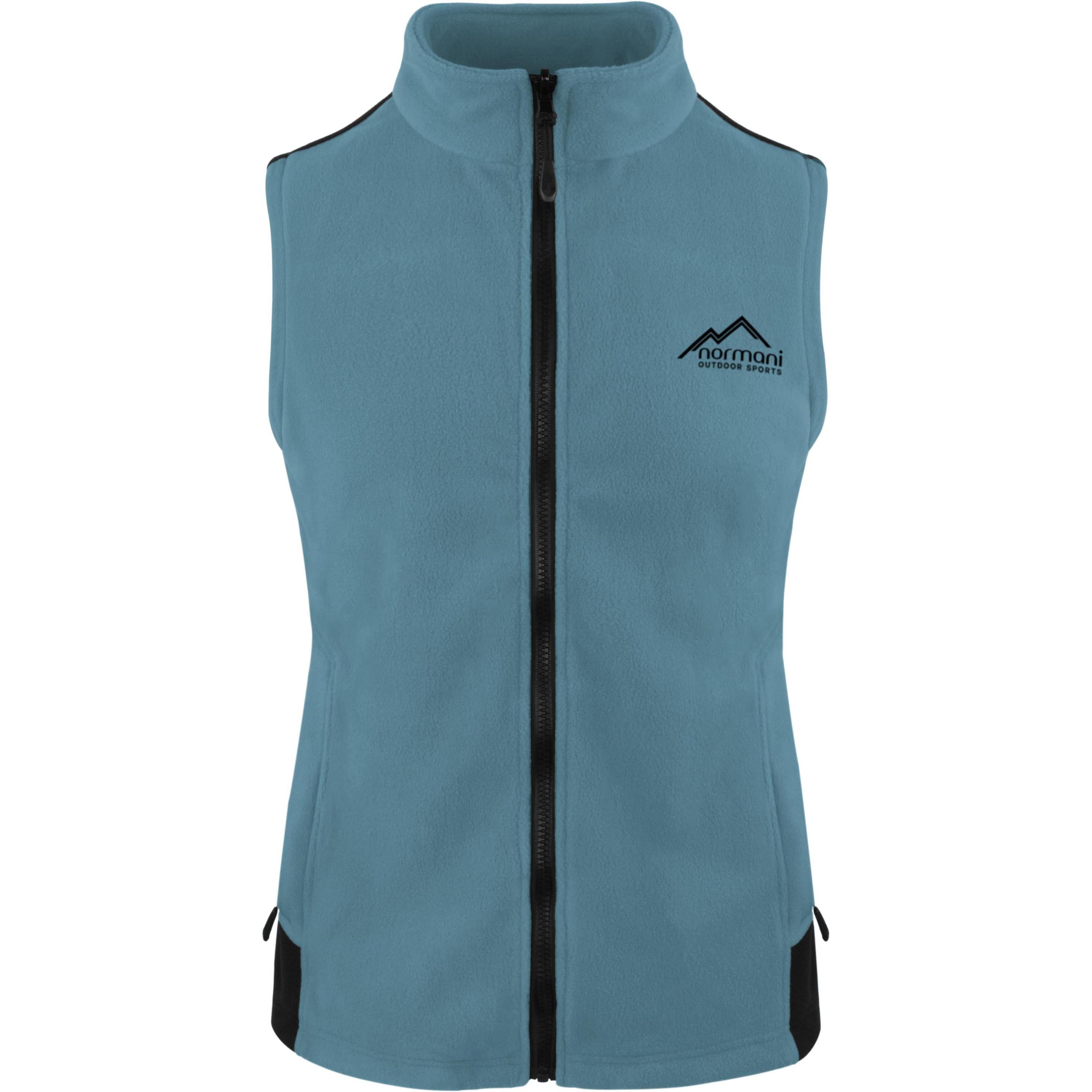 Normani, Damen, Weste, Damen Fleeceweste Barrie - 1315, Blau, (4XL)