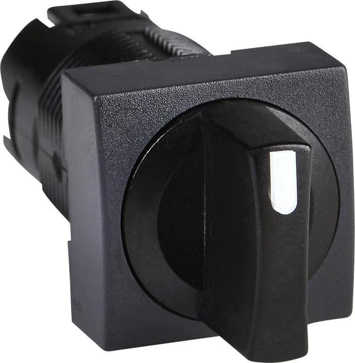 Actual product image Schneider Electric 16mm Selector Switch Head 2 Pos. Black