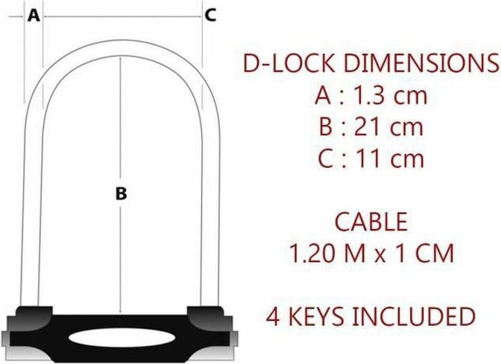 Produktbild Master Lock 8274 Bügelschloss 13 mm x 210 mm x 110 mm