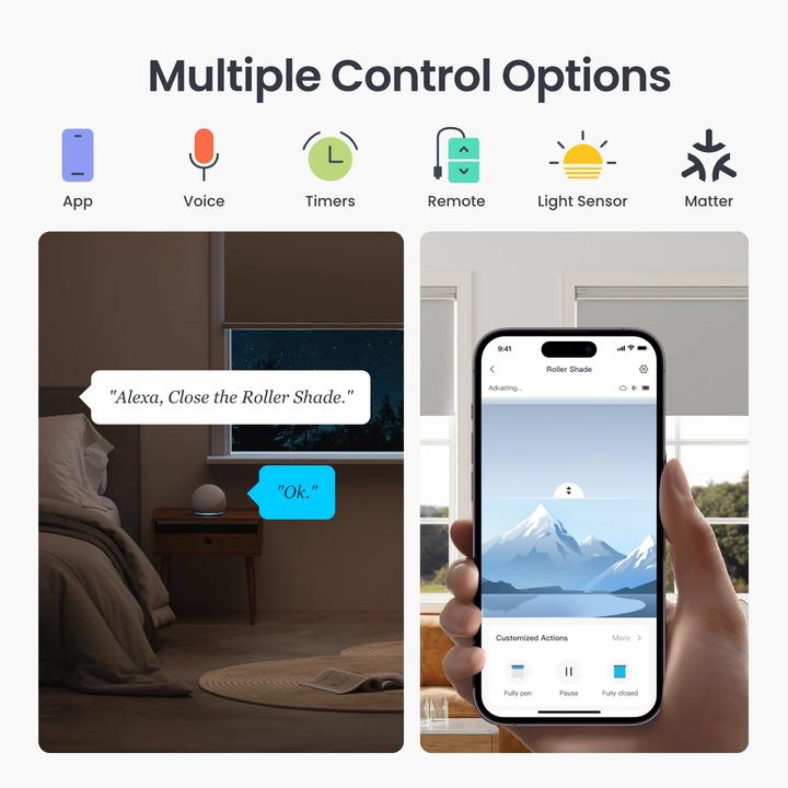 Produktbild SwitchBot Roller Shade XL - White